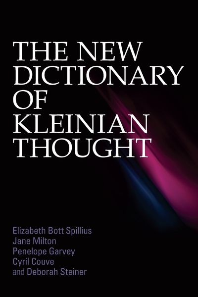 Produktbild: The New Dictionary of Kleinian Thought
