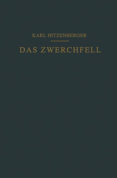 Produktbild: Das Zwerchfell im Gesunden und Kranken Zustand