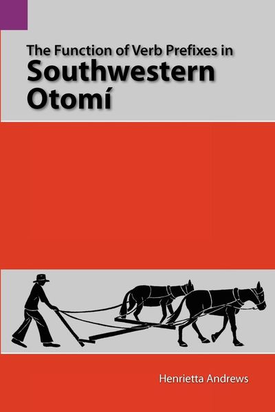 Produktbild: The Function of Verb Prefixes in Southwestern Otom