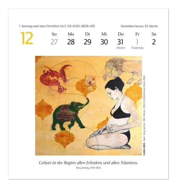 Produktbild: Frauen-Kalender 2027