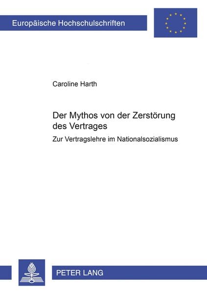 Produktbild: Der Mythos von der Zerst&ouml;rung des Vertrages
