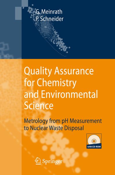 Produktbild: Quality Assurance for Chemistry and Environmental Science