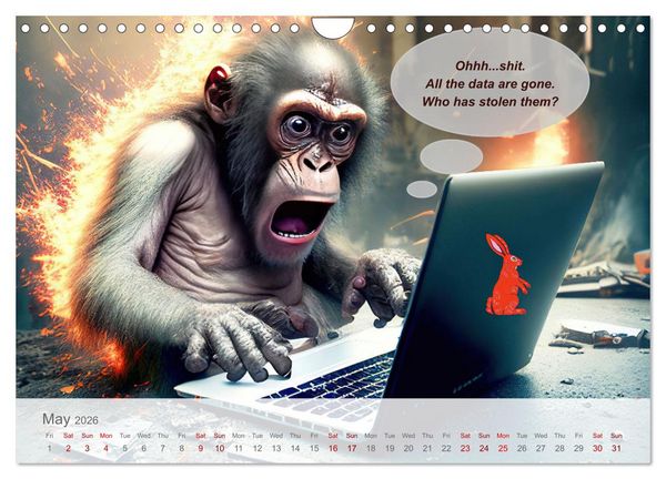 Produktbild: You really think you are an IT expert (Wall Calendar 2026 DIN A4 landscape), CALVENDO 12 Month Wall Calendar