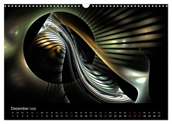 Produktbild: unbekannte Welten (Wandkalender 2026 DIN A3 quer), CALVENDO Monatskalender
