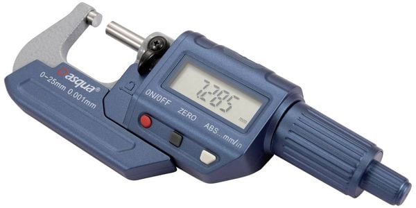 Dasqua 4230-2015 Digitales Außenmikrometer mit digitaler Anzeige 50 - 75 mm Ablesung: 0.001 mm