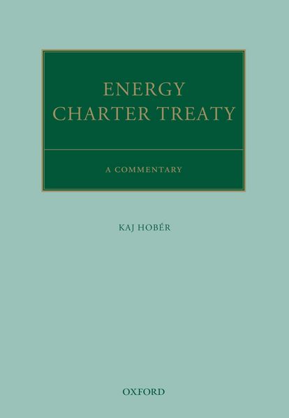 Produktbild: The Energy Charter Treaty