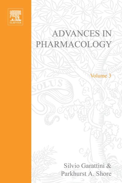 Produktbild: Advances in Pharmacology
