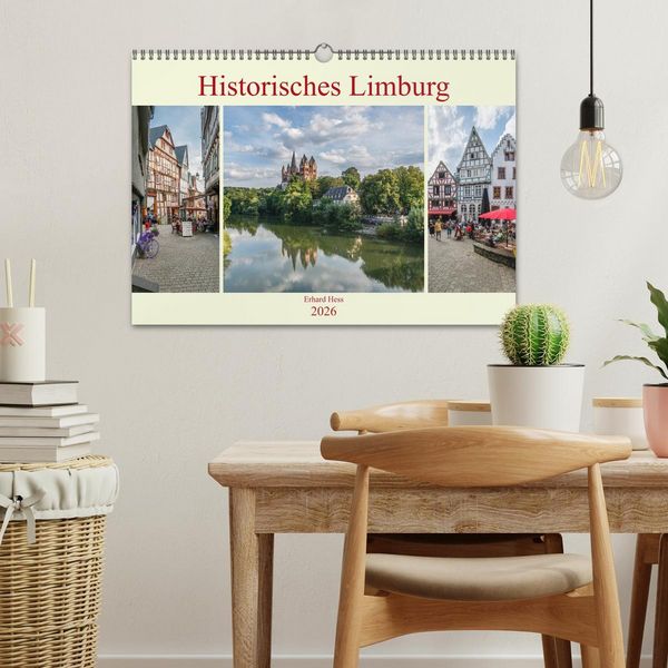 Produktbild: Historisches Limburg (Wandkalender 2026 DIN A3 quer), CALVENDO Monatskalender