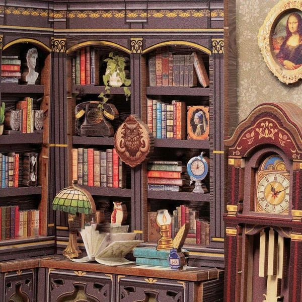 Produktbild: Book Nook DIY B&uuml;cherecke Owl Bookstore
