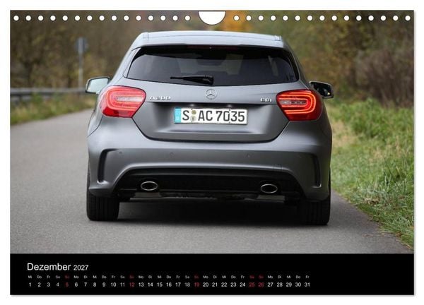 Produktbild: Mercedes-Benz A-Klasse (Wandkalender 2027 DIN A4 quer), CALVENDO Monatskalender