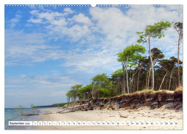 Produktbild: Fischland & Dar&szlig; Traumlandschaft an Ostsee und Bodden (hochwertiger Premium Wandkalender 2026 DIN A2 quer), Kunstdruck in Hochglanz