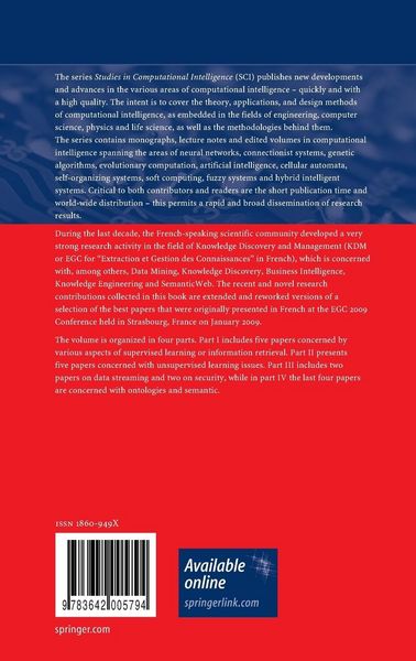 Produktbild: Advances in Knowledge Discovery and Management