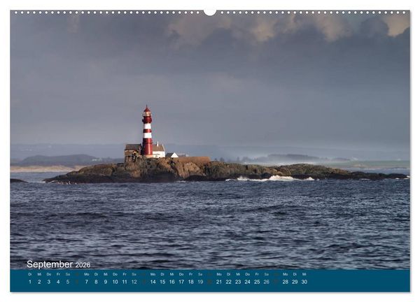 Produktbild: Norwegen atemberaubende Landschaft (Wandkalender 2026 DIN A2 quer), CALVENDO Monatskalender