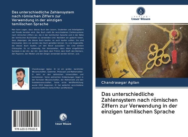 Produktbild: Das unterschiedliche Zahlensystem nach r&ouml;mischen Ziffern zur Verwendung in der einzigen tamilischen Sprache