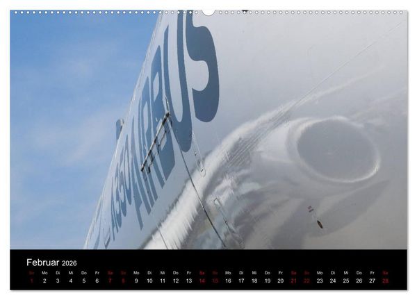 Produktbild: Airbus A350 Hautnah (hochwertiger Premium Wandkalender 2026 DIN A2 quer), Kunstdruck in Hochglanz