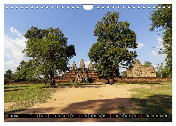 Produktbild: Angkor - Mythos im Reich der Khmer (Wandkalender 2026 DIN A4 quer), CALVENDO Monatskalender
