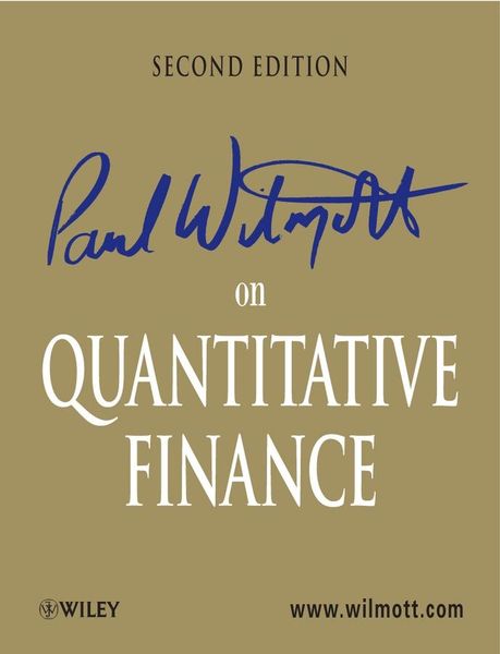 Produktbild: Paul Wilmott on Quantitative Finance