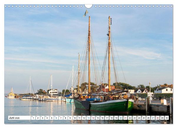 Produktbild: Schiff und Segel - HIDDENSEE (Wandkalender 2026 DIN A3 quer), CALVENDO Monatskalender