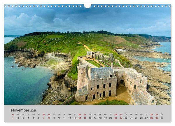Produktbild: Die Sch&ouml;nheit der Bretagne (Wandkalender 2026 DIN A3 quer), CALVENDO Monatskalender