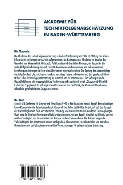 Produktbild: Nachhaltige Entwicklung