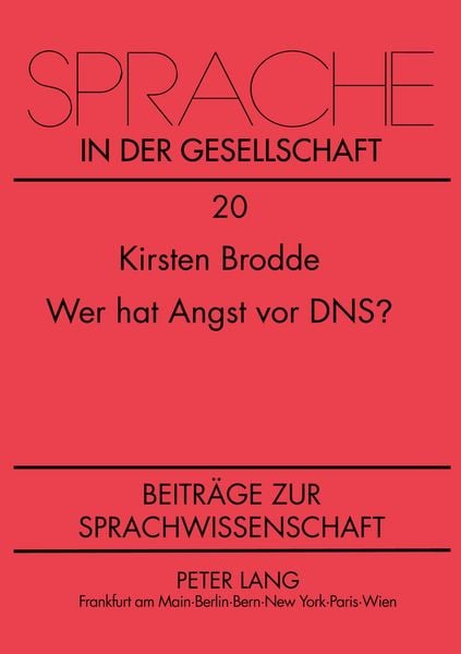 Produktbild: Wer hat Angst vor DNS?