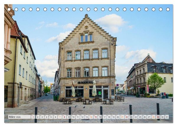 Produktbild: F&uuml;rth Impressionen (Tischkalender 2026 DIN A5 quer), CALVENDO Monatskalender