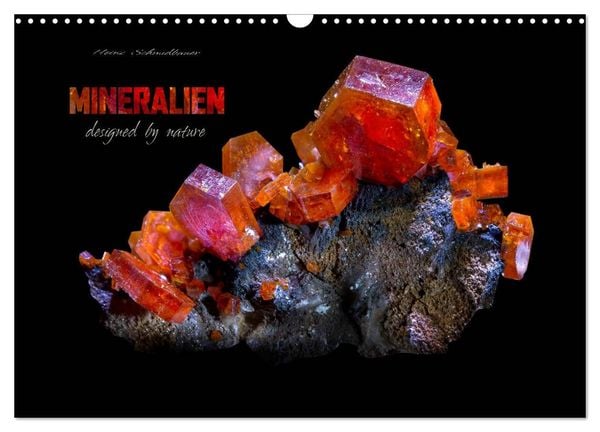 Produktbild: MINERALIEN designed by nature (Wandkalender 2027 DIN A3 quer), CALVENDO Monatskalender