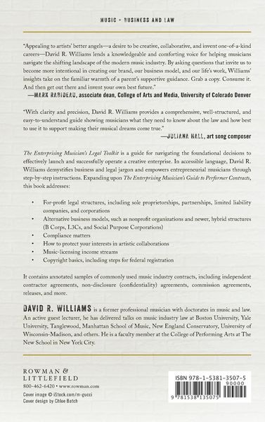 Produktbild: Enterprising Musician's Legal Toolkit