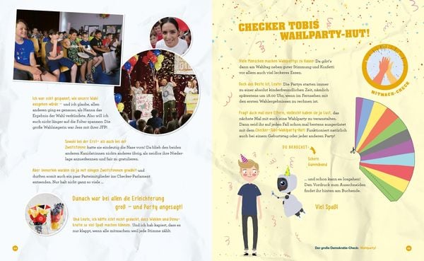 Produktbild: Checker Tobi - Der gro&szlig;e Demokratie-Check: Wahlen, Parlamente, Kinderrechte &ndash; Das check ich f&uuml;r euch!