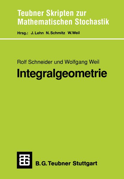 Produktbild: Integralgeometrie