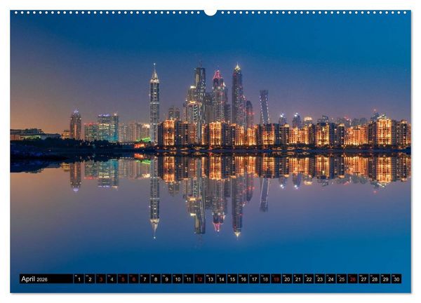 Produktbild: DUBAI - 2026 (Wandkalender 2026 DIN A2 quer), CALVENDO Monatskalender
