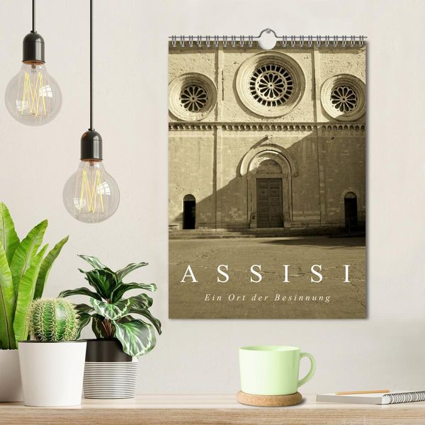 Produktbild: Assisi. Ein Ort der Besinnung. (Wandkalender 2026 DIN A4 hoch), CALVENDO Monatskalender