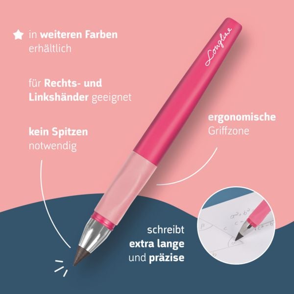 Produktbild: Brunnen Bleistift &bdquo;REMOVE Longline&ldquo; Colour Code &brvbar; H, tulip