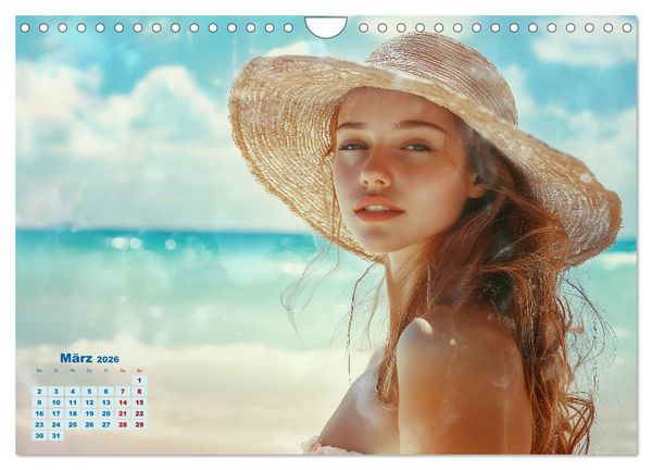 Produktbild: Entspannen am Strand (Wandkalender 2026 DIN A4 quer), CALVENDO Monatskalender