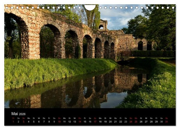 Produktbild: Schwetzingen - Ein Spaziergang durch die Perle der Kurpfalz (Wandkalender 2026 DIN A4 quer), CALVENDO Monatskalender
