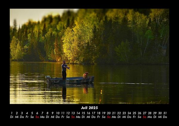 Produktbild: Landschaftskalender 2025 Fotokalender DIN A3