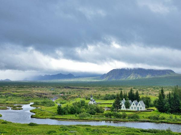 Produktbild: CALVENDO Puzzle Thingvellir | 1000 Teile Lege-Gr&ouml;&szlig;e 64x48cm Foto-Puzzle f&uuml;r gl&uuml;ckliche Stunden