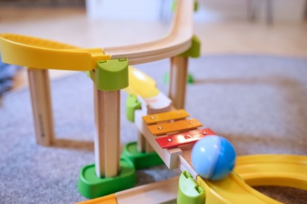 Produktbild: HABA Kullerb&uuml; Kugelbahn Sim-Sala-Kling
