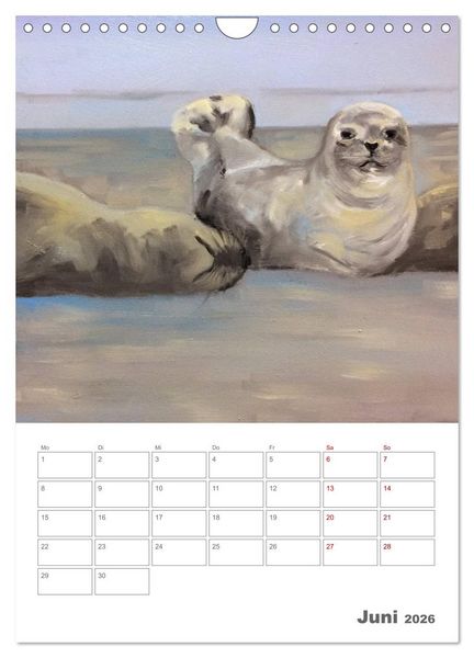 Produktbild: Malerisches Helgoland (Wandkalender 2026 DIN A4 hoch), CALVENDO Monatskalender