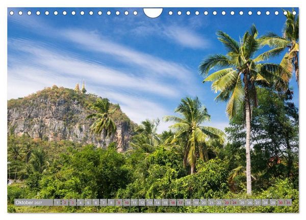 Produktbild: KAMBODSCHA - Im Reich der Khmer (Wandkalender 2027 DIN A4 quer), CALVENDO Monatskalender