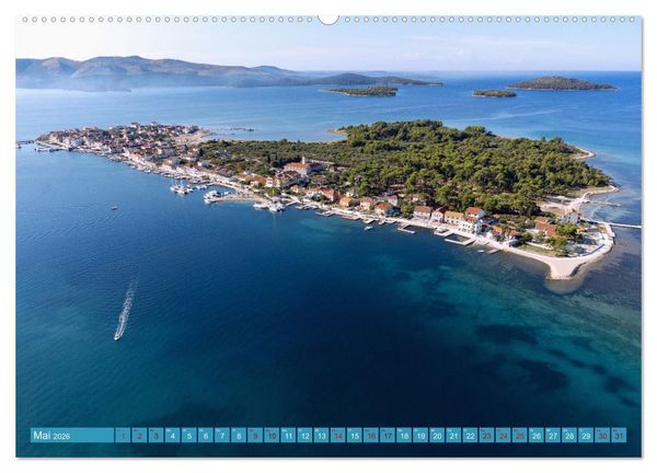 Produktbild: Faszination Kroatien - Dalmatiens K&uuml;ste (Wandkalender 2026 DIN A2 quer), CALVENDO Monatskalender
