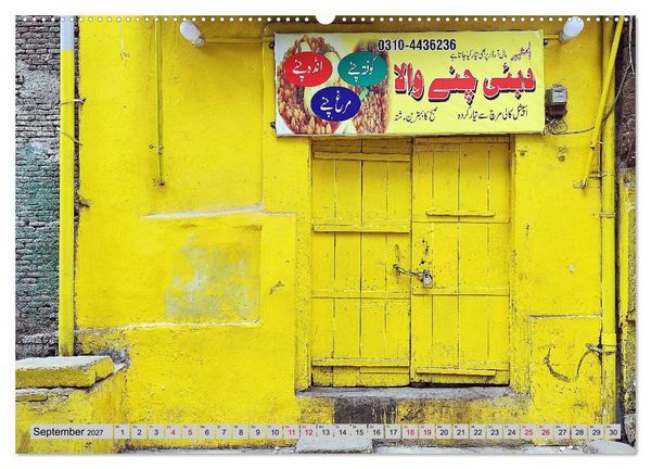 Produktbild: Farbenfrohes Pakistan (Wandkalender 2027 DIN A2 quer), CALVENDO Monatskalender