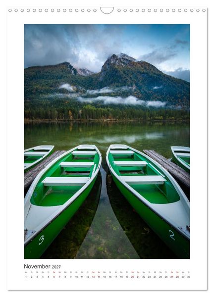 Produktbild: Ein Jahr am Hintersee (Wandkalender 2027 DIN A3 hoch), CALVENDO Monatskalender