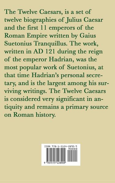 Produktbild: The Lives of the Twelve Caesars