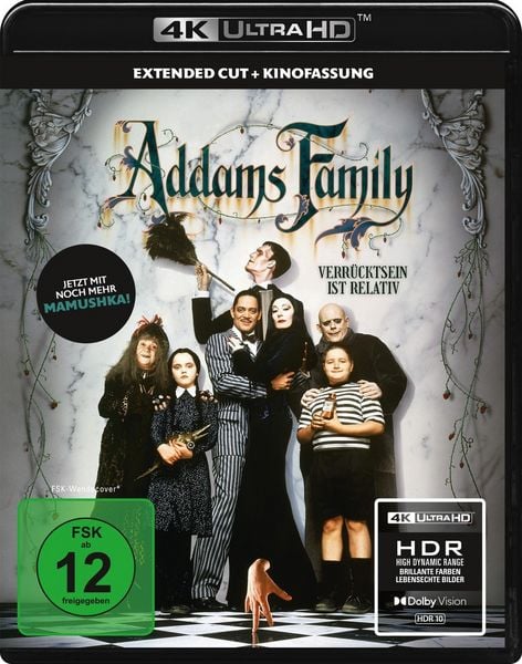 Addams Family (4K Ultra HD), Blu-ray 4K