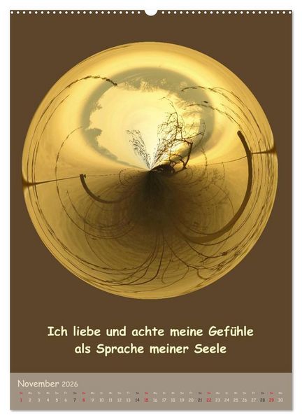 Produktbild: Meditative Natur (hochwertiger Premium Wandkalender 2026 DIN A2 hoch), Kunstdruck in Hochglanz