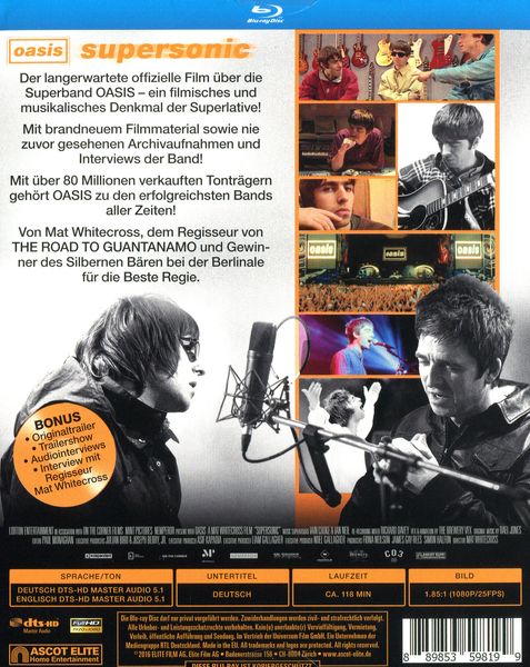 Produktbild: Oasis: Supersonic