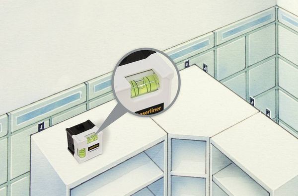 Produktbild: Laserliner LaserCube green Linienlaser Reichweite (max.): 10m