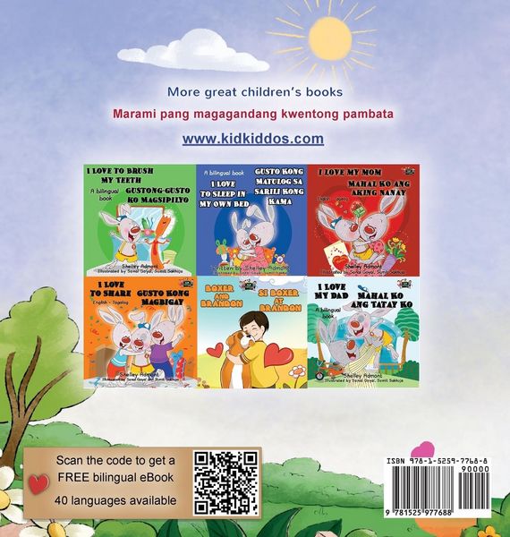 Produktbild: I am Thankful (English Tagalog Bilingual Children's Book)