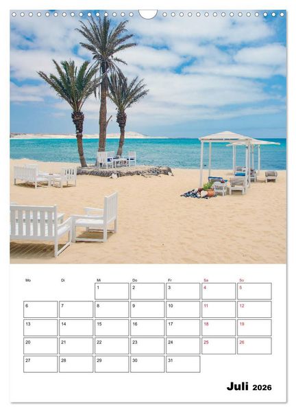 Produktbild: Boa Vista - die &bdquo;Perle&ldquo; der Kapverden (Wandkalender 2026 DIN A3 hoch), CALVENDO Monatskalender